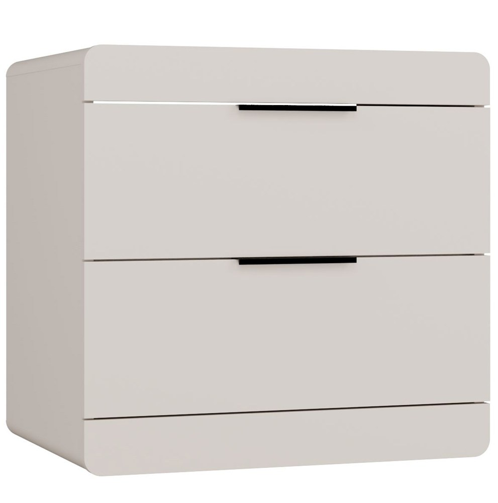 Unterschrank für Waschbecken TERRA 60 2S Hängend KASCHMIR 2 Schubladen 60x58x45 cm