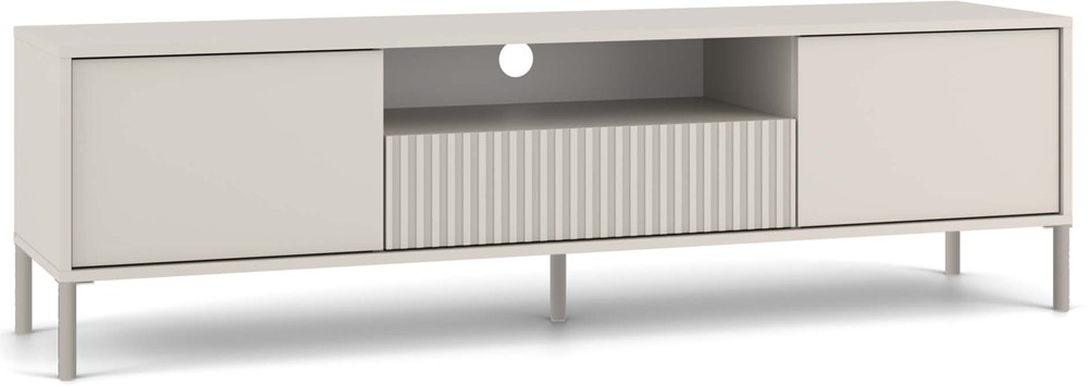 TV-Schrank KAMARO 160 KASCHMIR Front gerillt + Klassisch