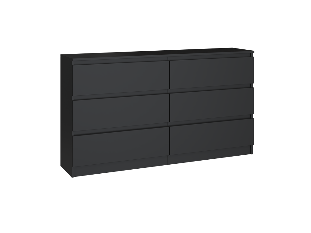 Kommode Malwa M6/140 SCHWARZ