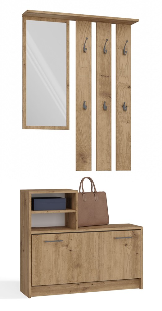 Garderobe VERA EICHE ARTISAN