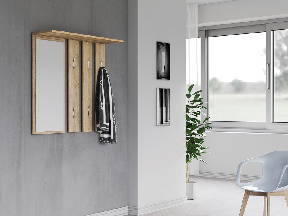 WIESZAK OPAL Sonoma DĄB - Uniwersalny Design