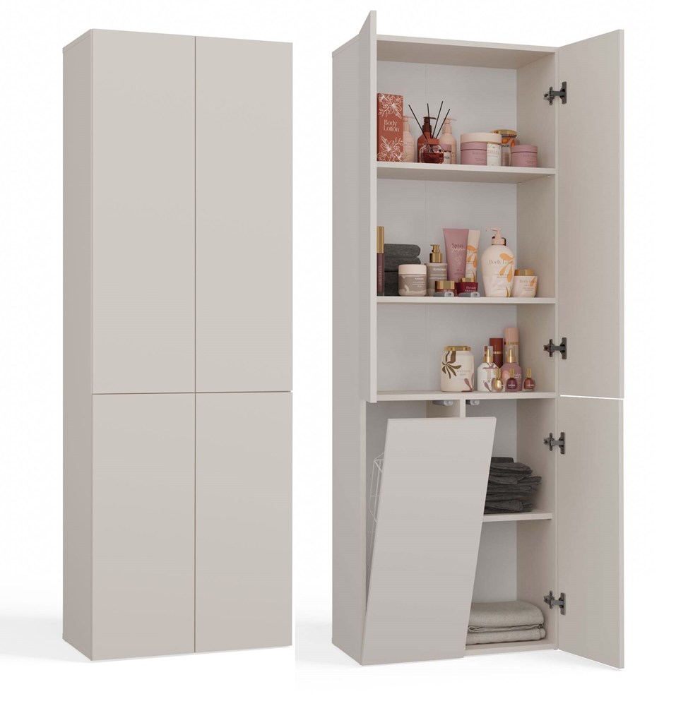 Badezimmerschrank Nel 1K/DD KASZMIR