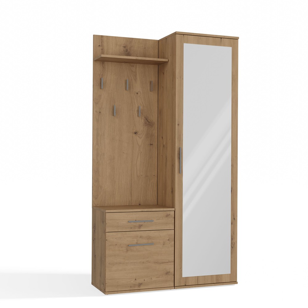 Garderobe DUO EICHE ARTISAN