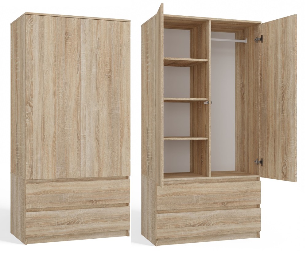 Schrank Malwa SS-90 EICHE SONOMA