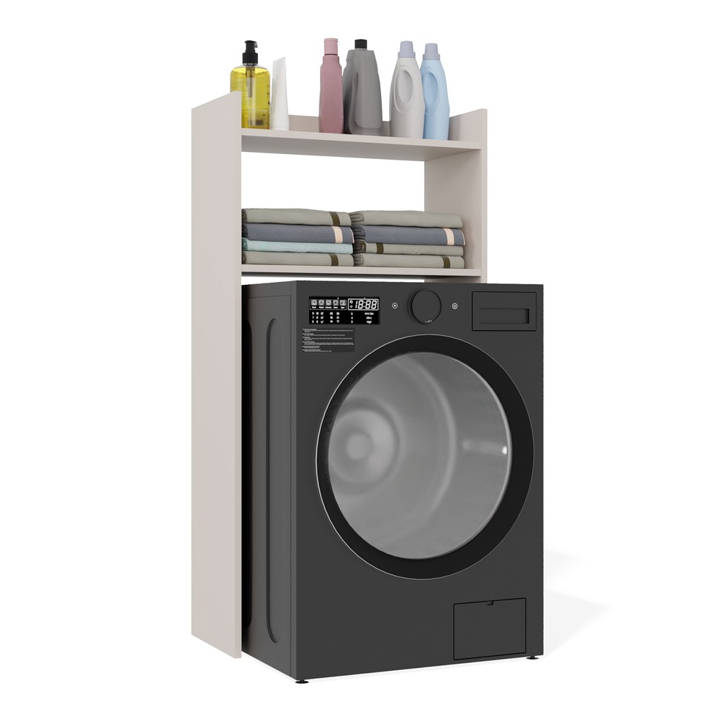 Badezimmerschrank NINA NP KASZMIR Für Waschmaschine Regal Schrank 2 Regalböden Für Badezimmer