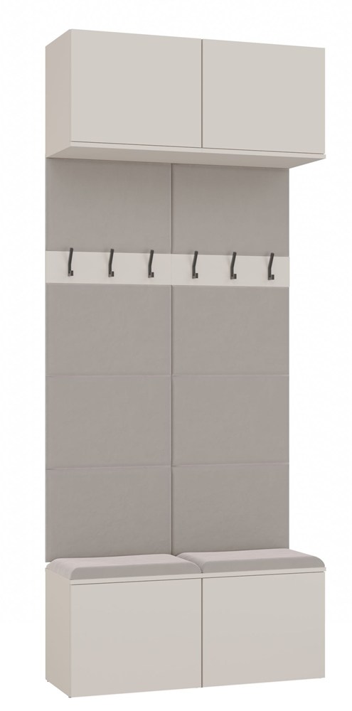 Garderobe Doppelter Haken HAGA II 2W KASCHMIR BEIGE