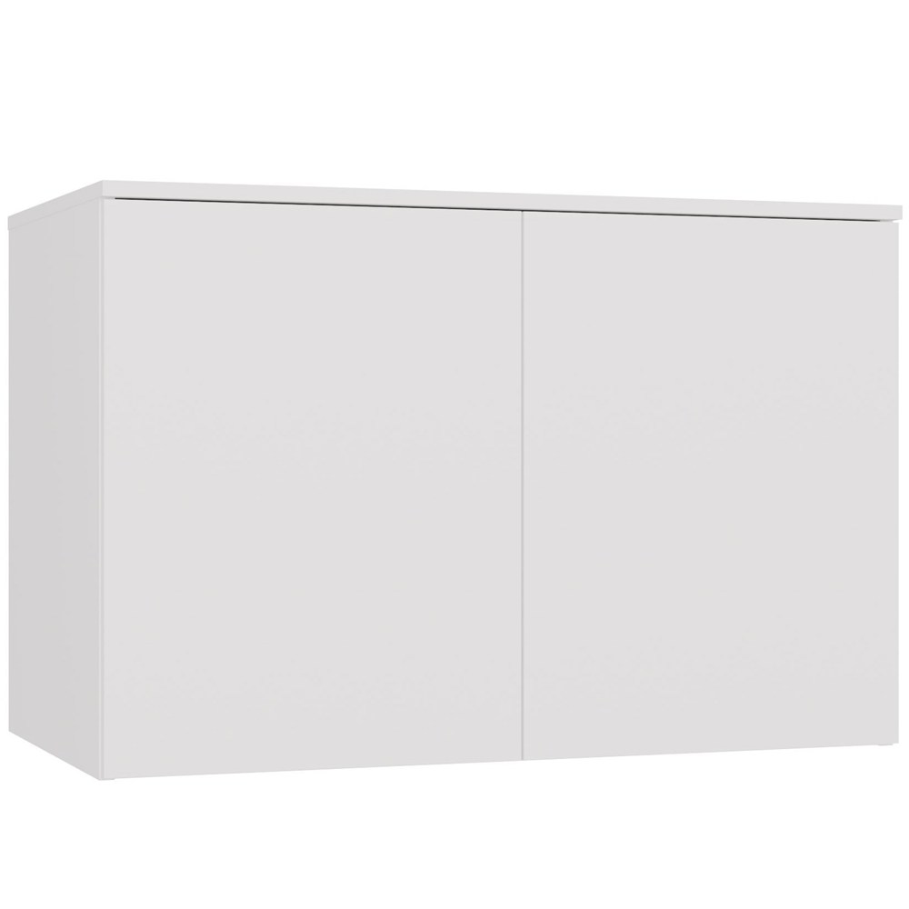 Aufsatz für Schrank SD-90 WEISS Regal 90 cm für Garderobe Zimmer