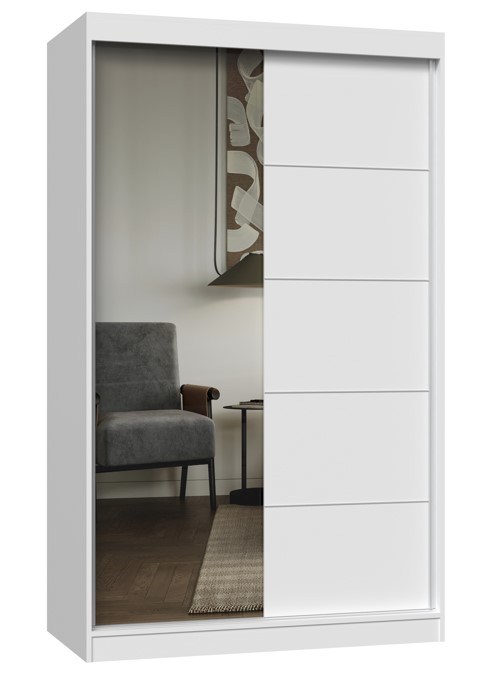 Schrank Iga 120 A/C WEIß
